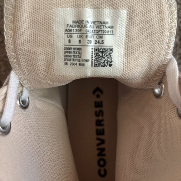 Chuck Taylor All Star Lift Platform Canvas Women's 8 - Picture 4 of 4